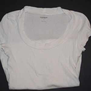 Express Sexy Basic White Tee
